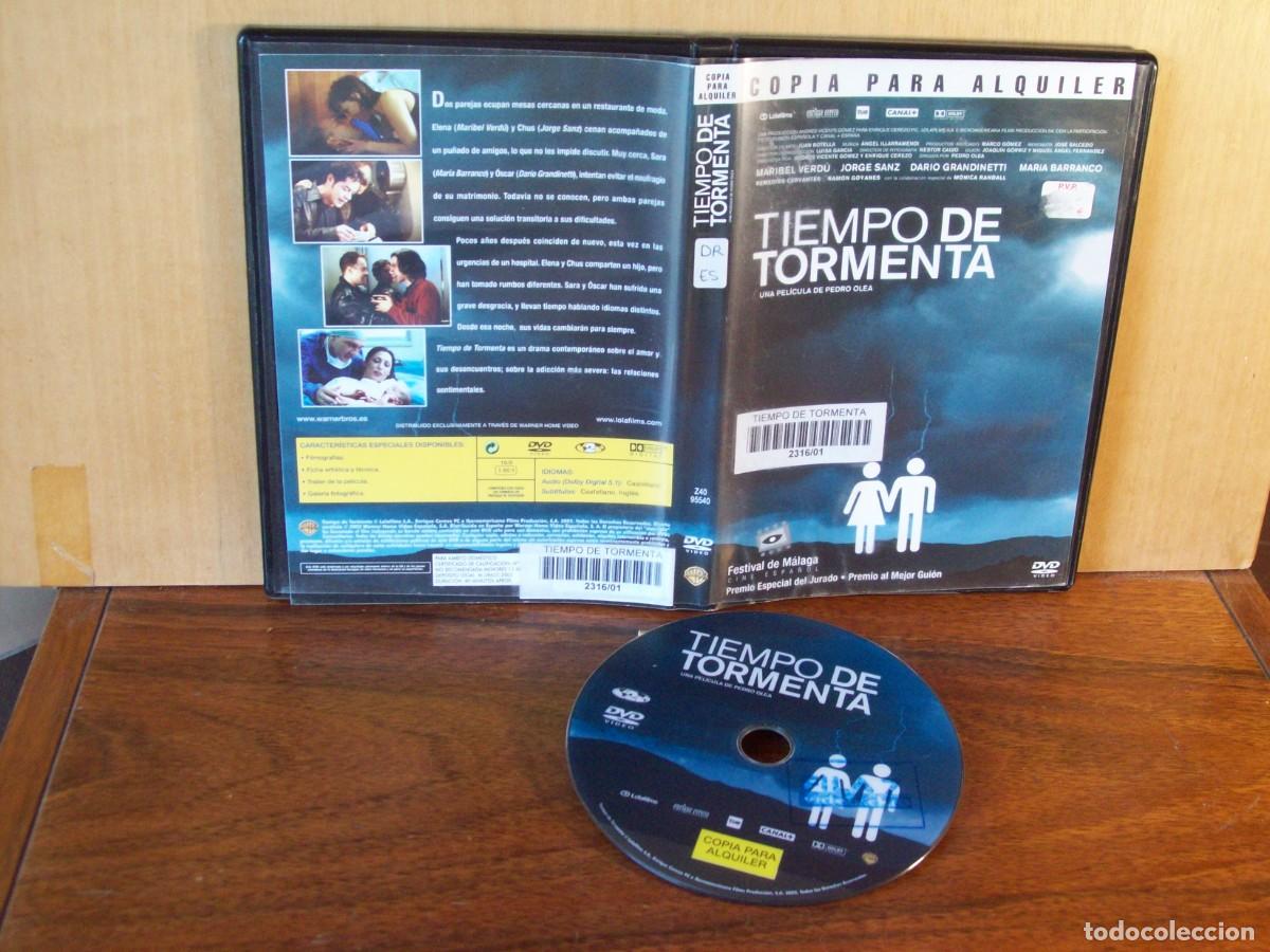 Cine: TIEMPO DE TORMENTA - MARIBEL VERDU - JORGE SANZ - DARIO GRANDINETTI - DVD EDICION ALQUILER