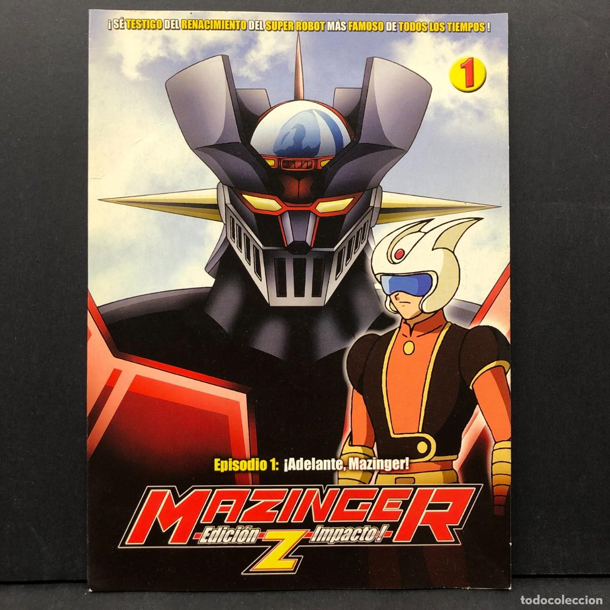 Cinema: MAZINGER Z - EDICI&Oacute;N IMPACTO - EPISIODIO 1: &iexcl;ADELANTE, MAZINGER! - DVD VIDEO - PELICULA / 2940