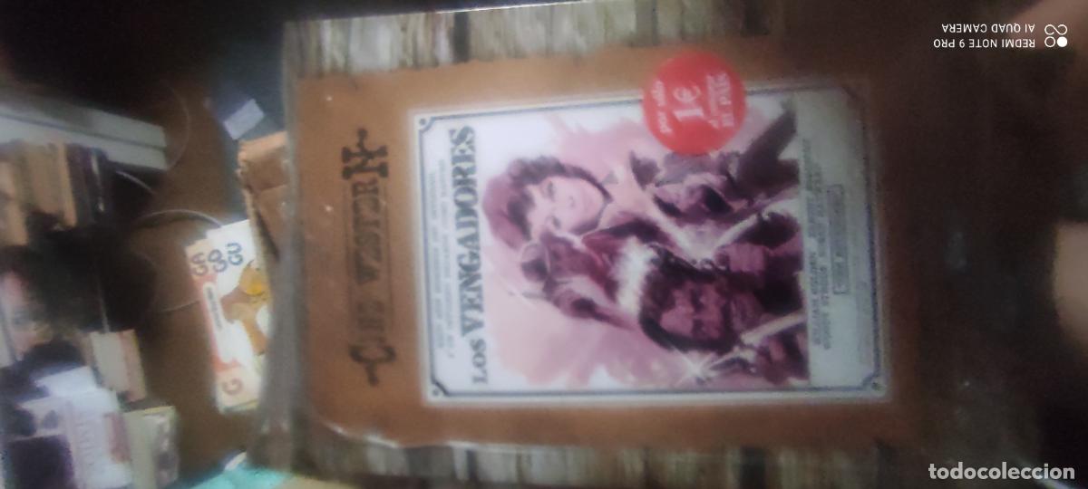 Cine: Los vengadores. Western. Pel&iacute;cula/ DVD.