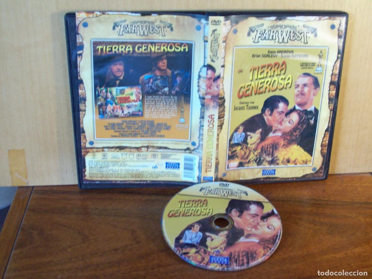 Cine: TIERRA GENEROSA - DANA ANDREWS - BRIAN DONLEVY - SUSAN HAYWARD - DVD