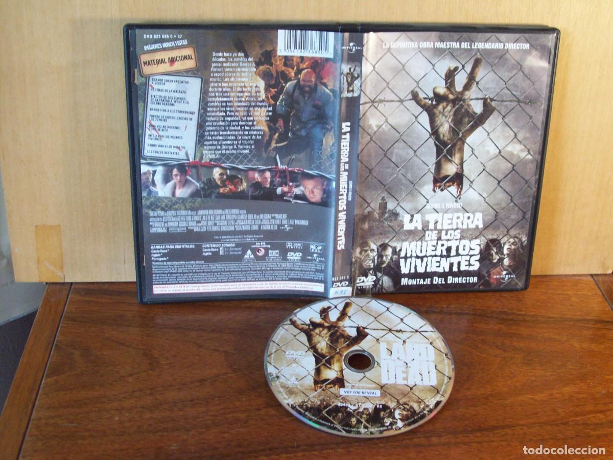 Cine: LA TIERRA DE LOS MUERTOS VIVIENTES - SIMON BAKER - DENNIS HOPER - ASIA ARGENTO - DVD