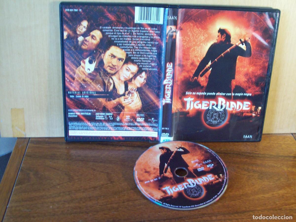 Cine: TIGER BLADE - SOLO SU ESPADA PUEDE ACABAR CON LA MAGIA NEGRA - DVD
