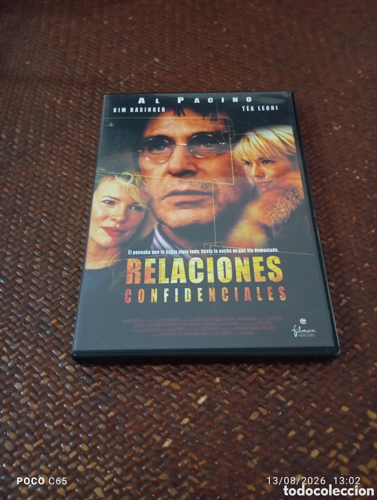 Cine: Relaciones confidenciales DVD