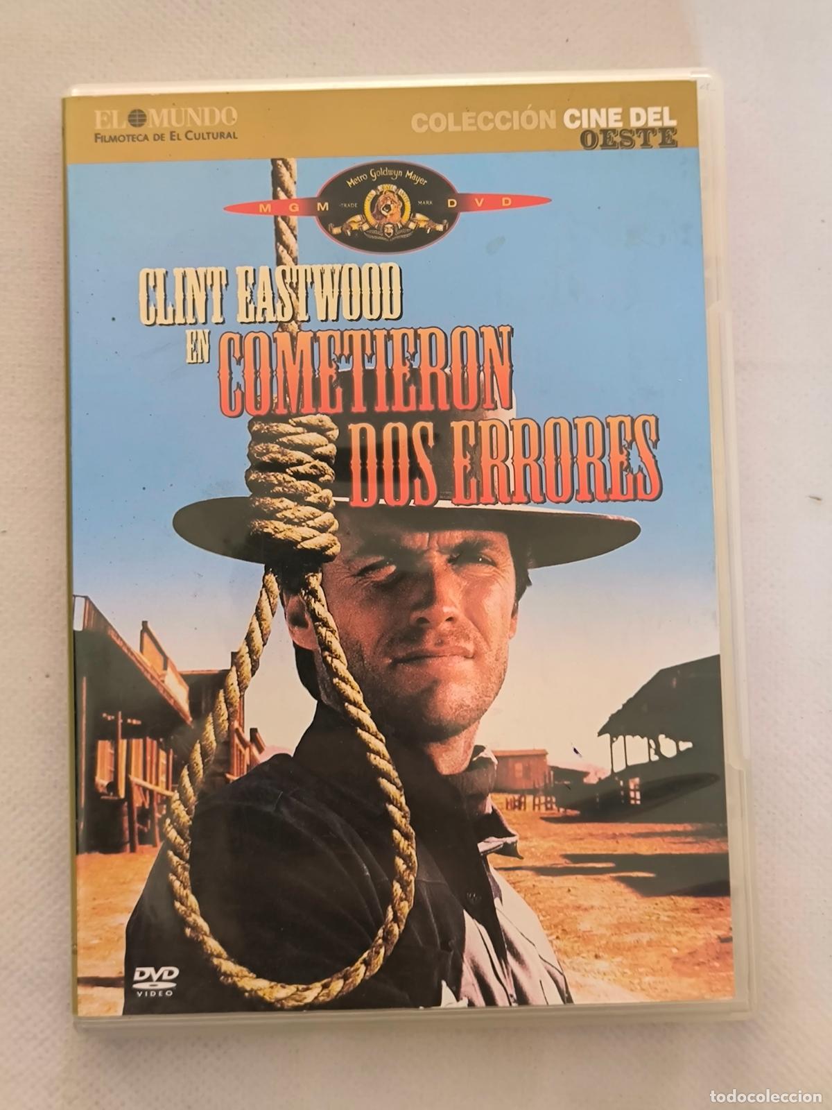 Cine: DVD COMETIERON DOS ERRORES - CLINT EASTWOOD (EU)