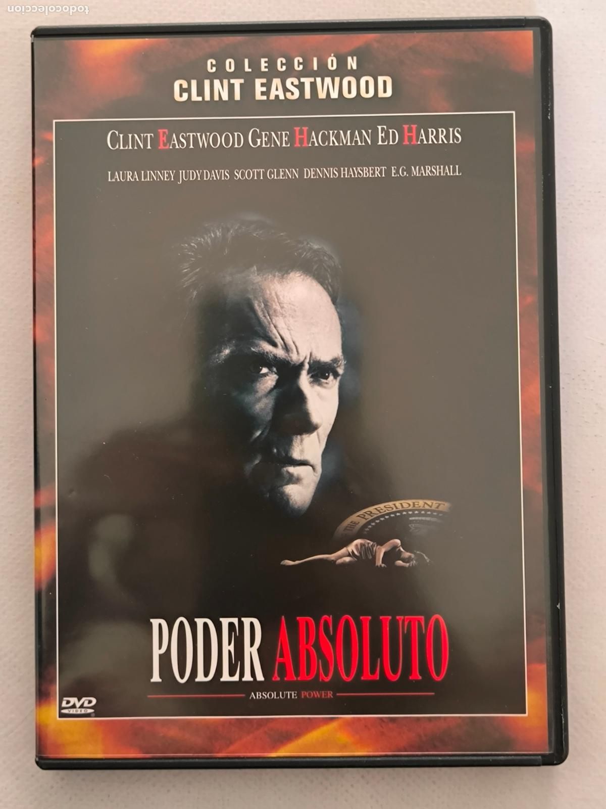 Cine: DVD PODER ABSOLUTO - CLINT EASTWOOD (EV)