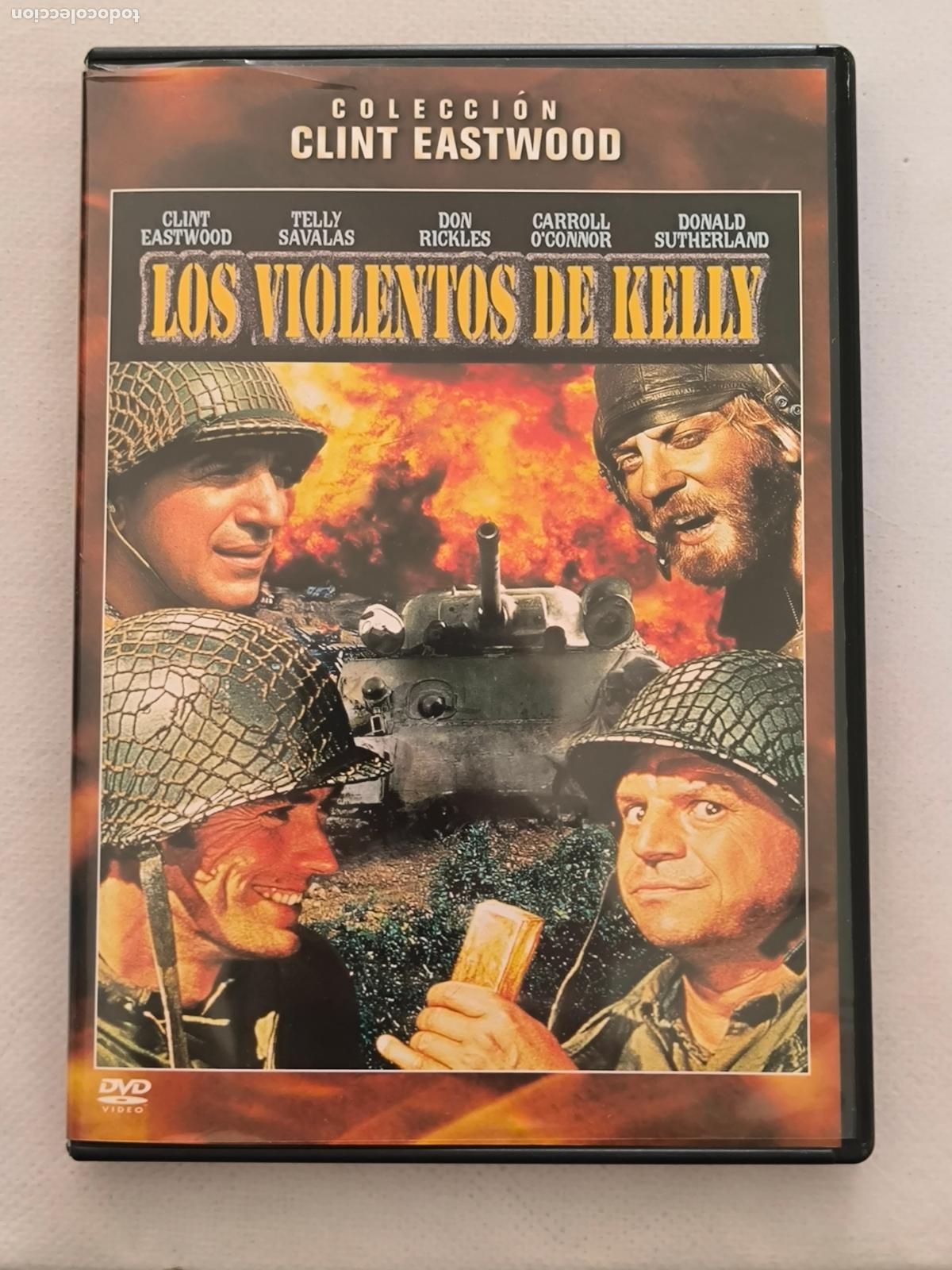 Cine: DVD LOS VIOLENTOS DE KELLY - CLINT EASTWOOD (EV)