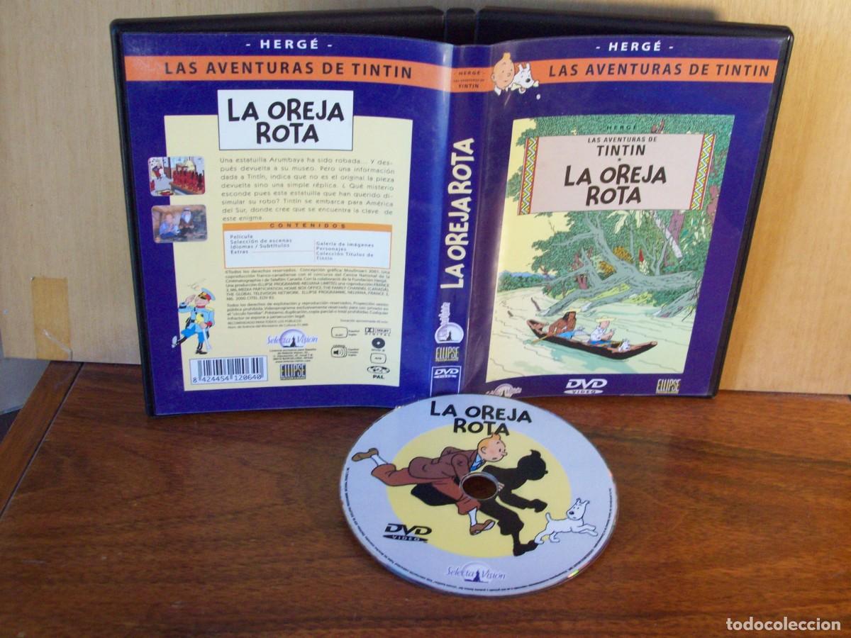 Cine: TINTIN, LAS AVENTURAS - LA OREJA ROTA - DVD