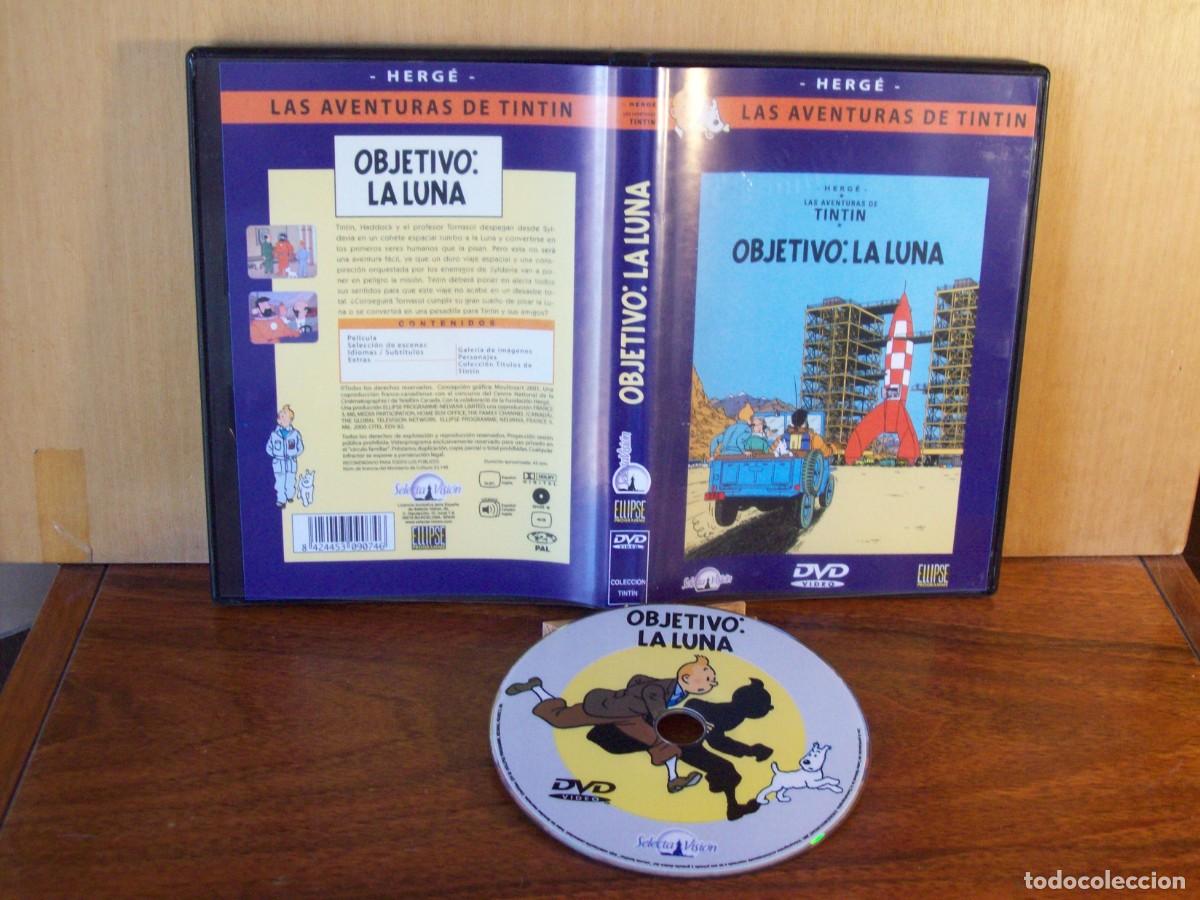 Cine: TINTIN, LAS AVENTURAS - OBJETIVO : LA LUNA - DVD