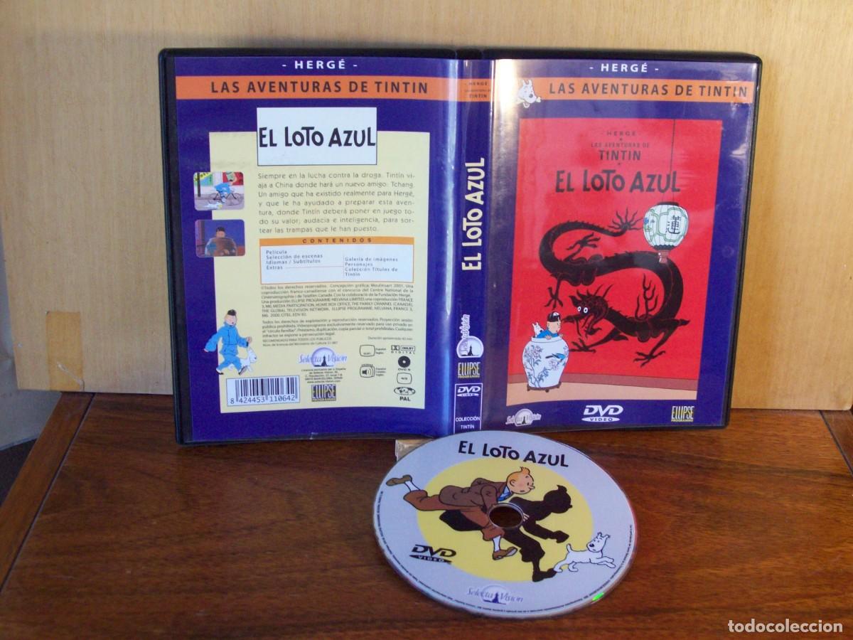 Cine: TINTIN, LAS AVENTURAS - EL LOTO AZUL - DVD