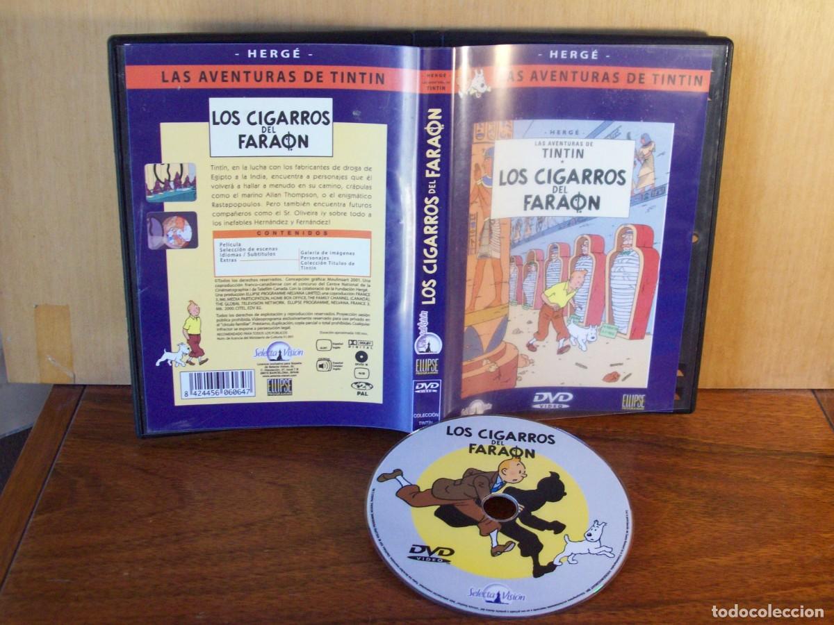 Cine: TINTIN, LAS AVENTURAS - LOS CIGARROS DEL FARAON - DVD
