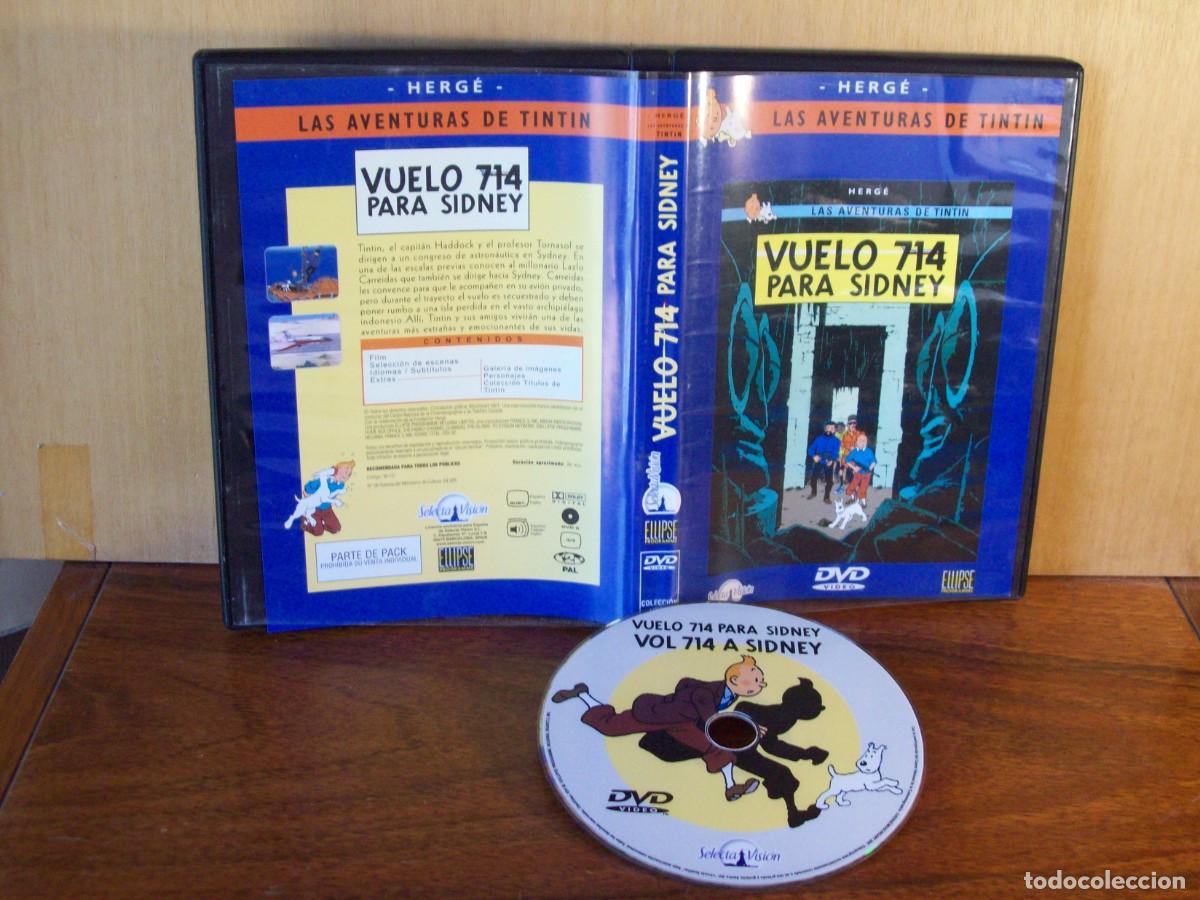 Cine: TINTIN, LAS AVENTURAS - VUELO 714 PARA SIDNEY - DVD