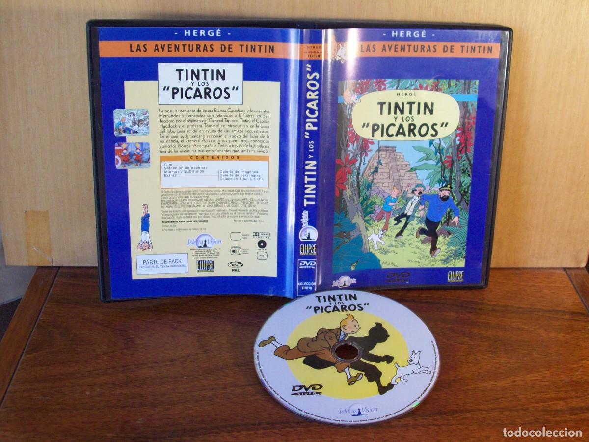 Cine: TINTIN, LAS AVENTURAS - TINTIN Y LOS PICAROS - DVD