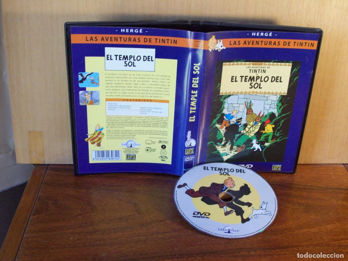 Cine: TINTIN, LAS AVENTURAS DE - EL TEMPLO DEL SOL - DVD