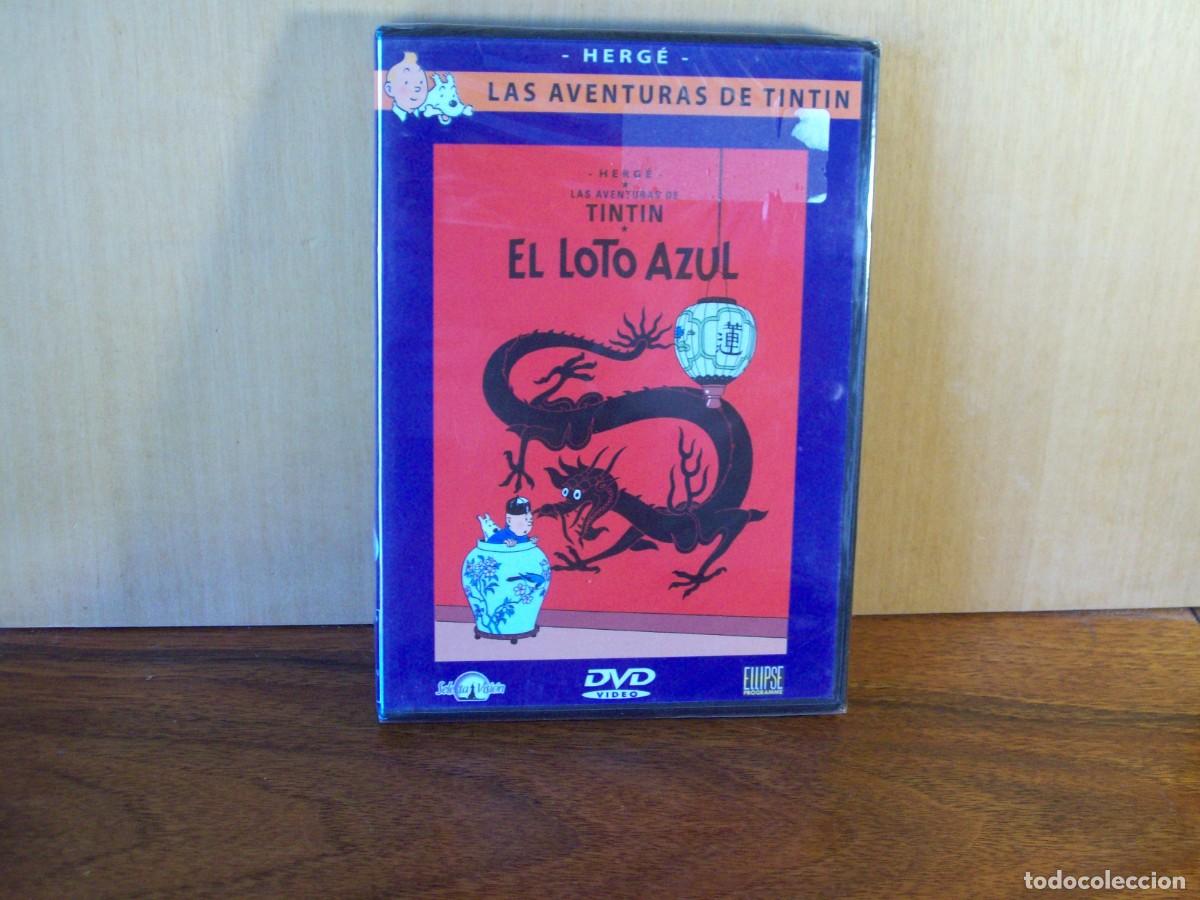 Cine: TINTIN, LAS AVENTURAS DE - EL LOTO AZUL - DVD NUEVO PRECINTADO