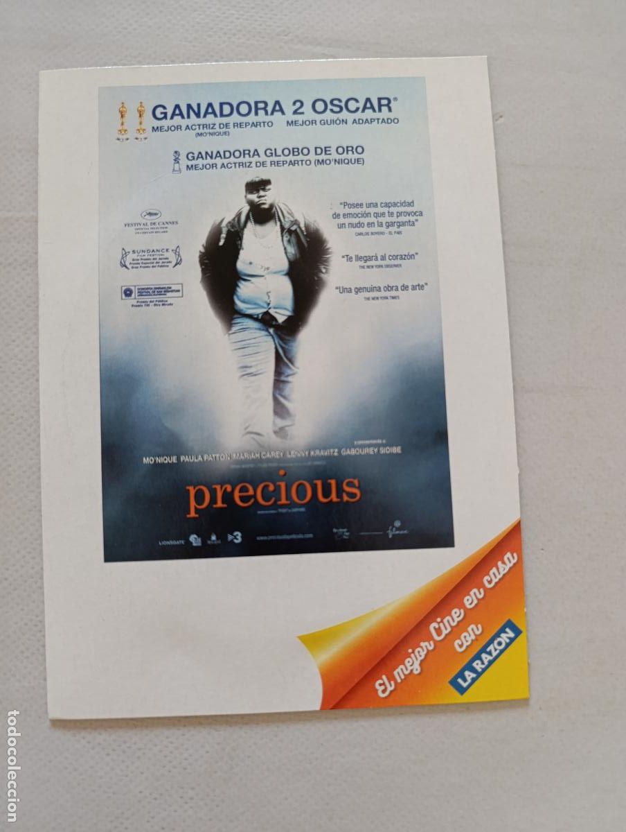 Cine: DVD PRECIOUS - FUNDA FINA CARTON (CM1)