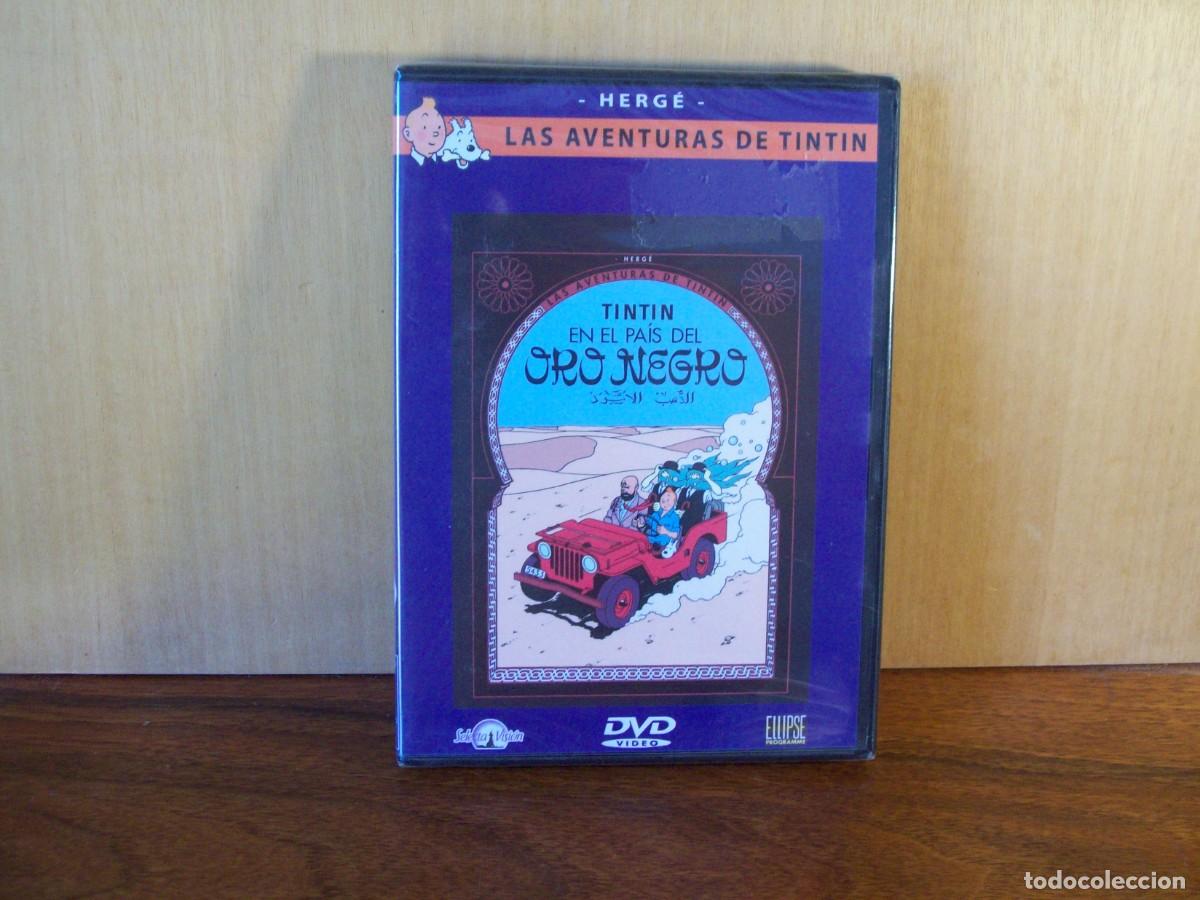 Cine: TINTIN, LAS AVENTURAS DE - EN EL PAIS DEL ORO NEGRO - DVD NUEVO PRECINTADO