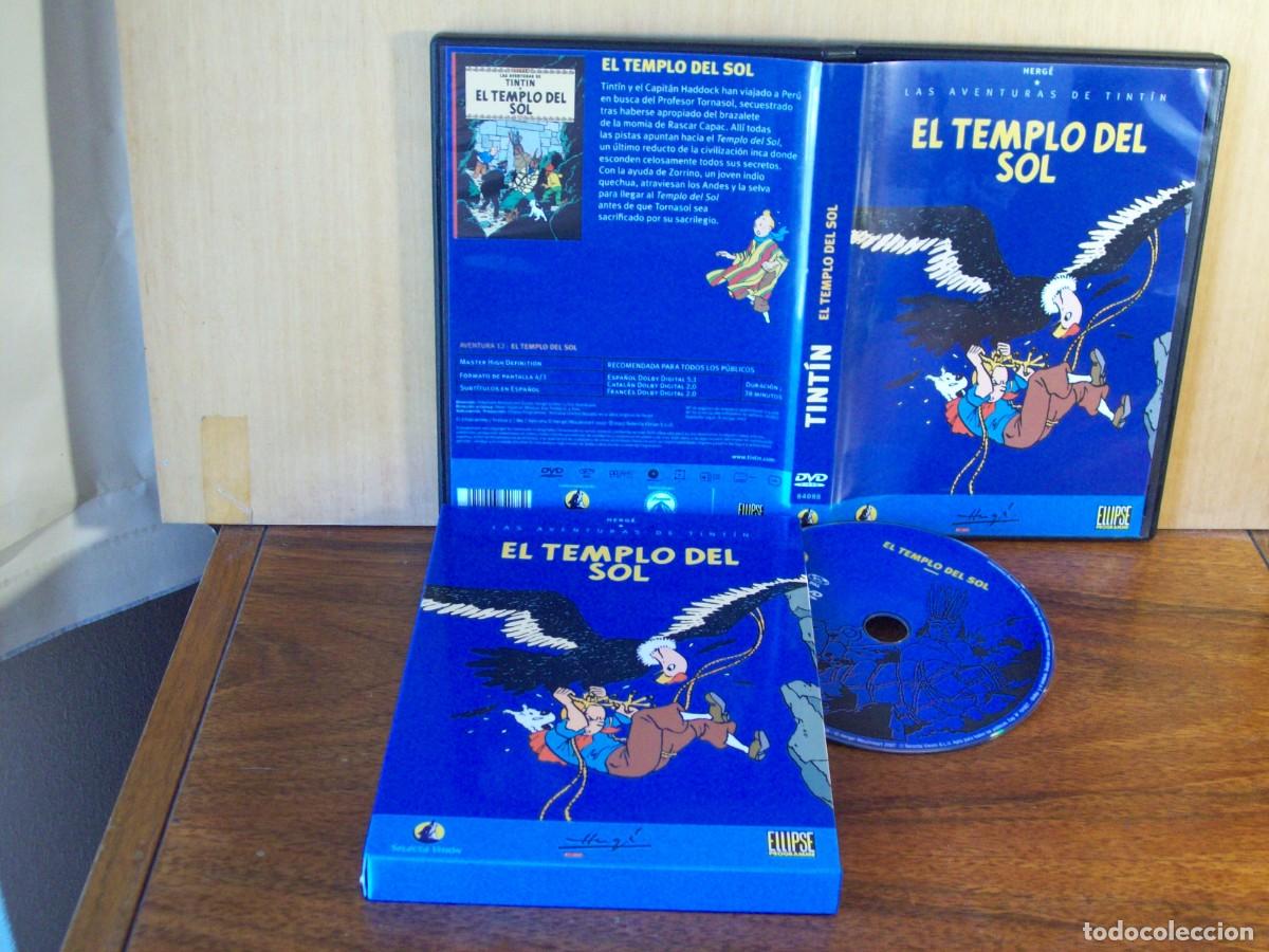 Cine: TINTIN, AVENTURAS DE - EL TEMPLO DEL SOL - DVD EN ESTUCHE DE CARTON