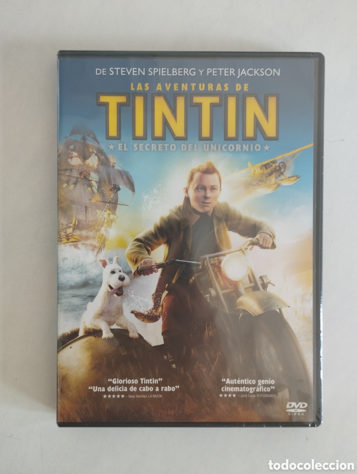 Cine: PELICULA DVD LAS AVENTURAS DE TINTIN SIN ABRIR PRECINTADA
