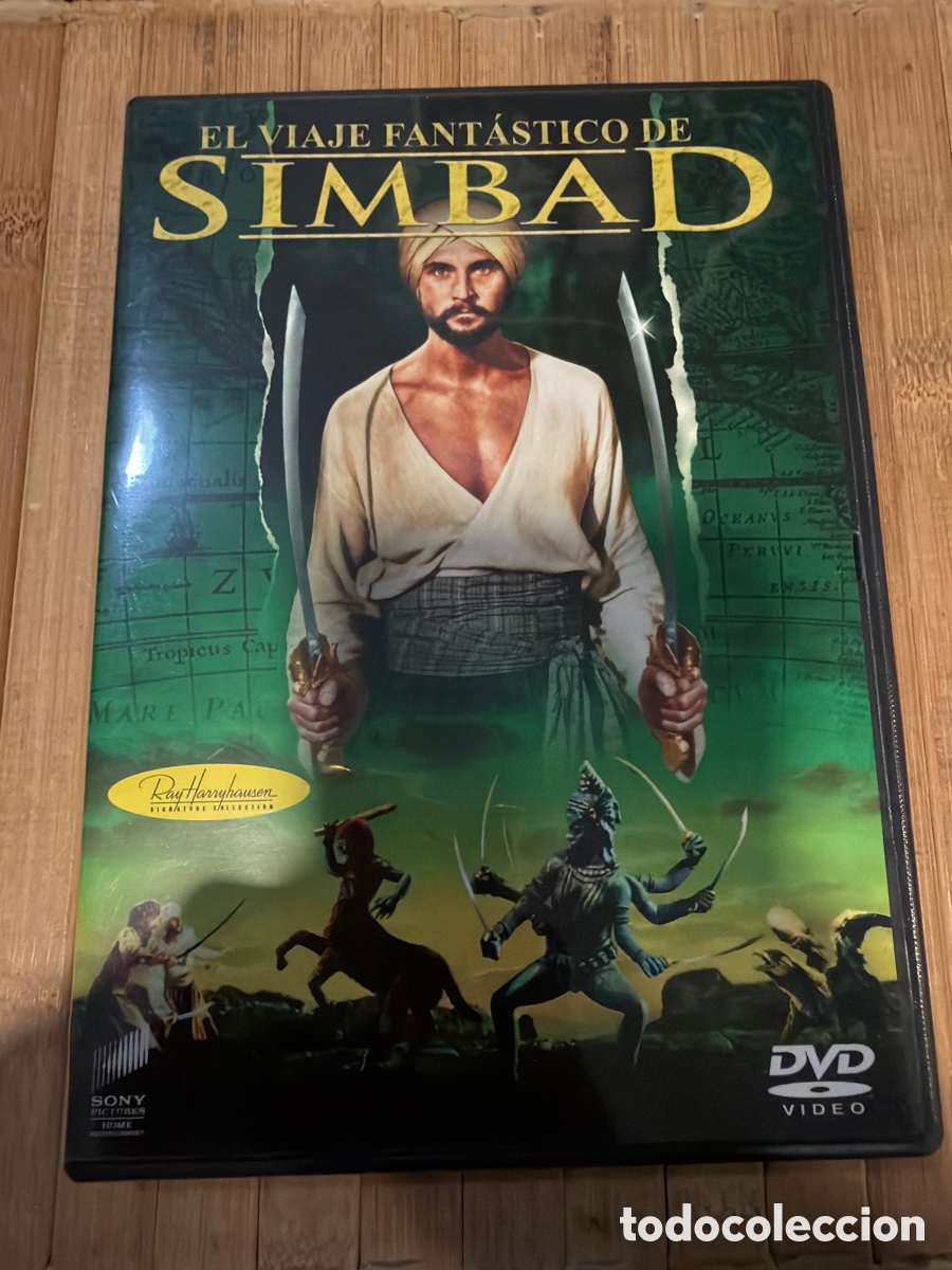 Cine: El Viaje Fant&aacute;stico de Simbad DVD SEMINUEVO