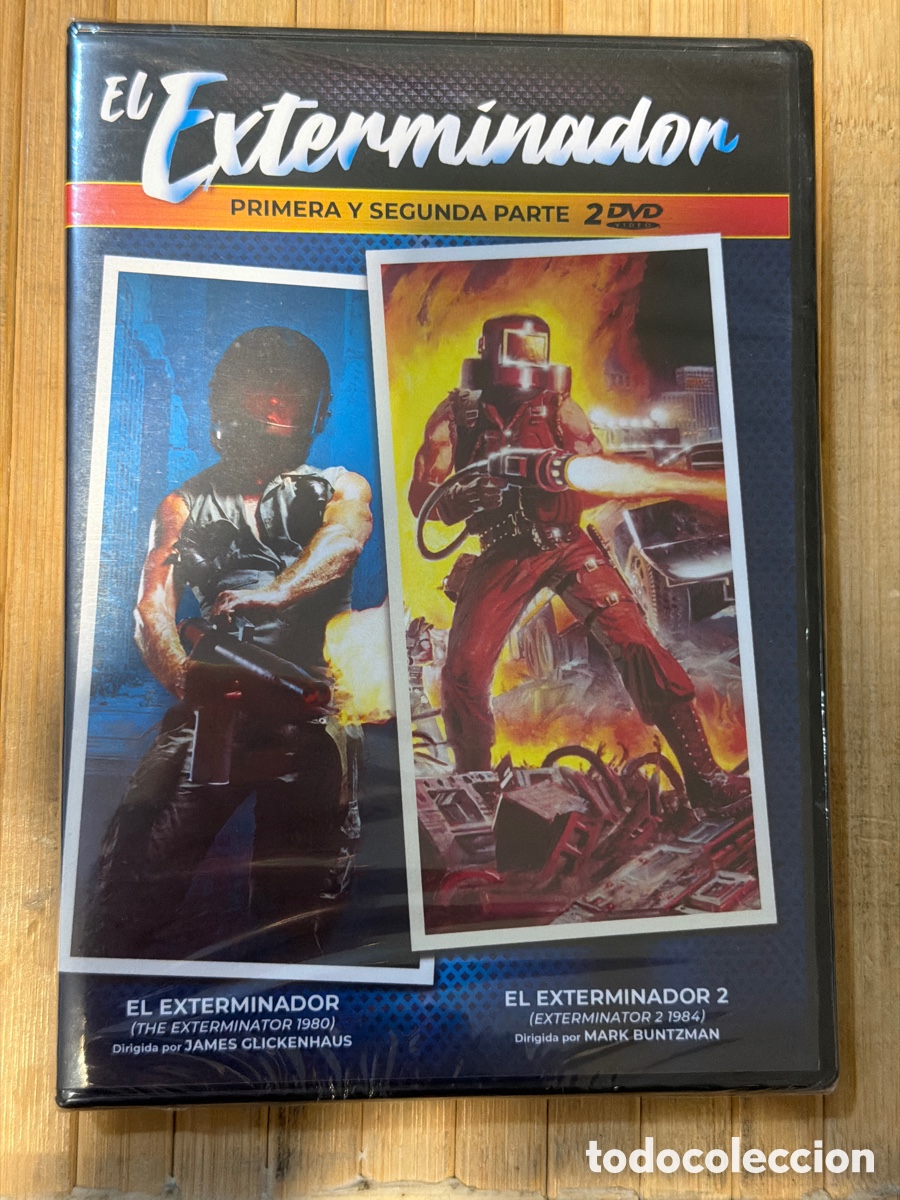 Cine: El Exterminador ( Primera y segunda parte ) DVD - Precintado -