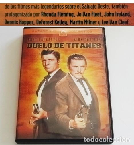 Cine: DUELO DE TITANES DVD PEL&Iacute;CULA DEL OESTE KIRK DOUGLAS BURT LANCASTER JOHN STURGES FLEMING LEE CL&Aacute;SICO