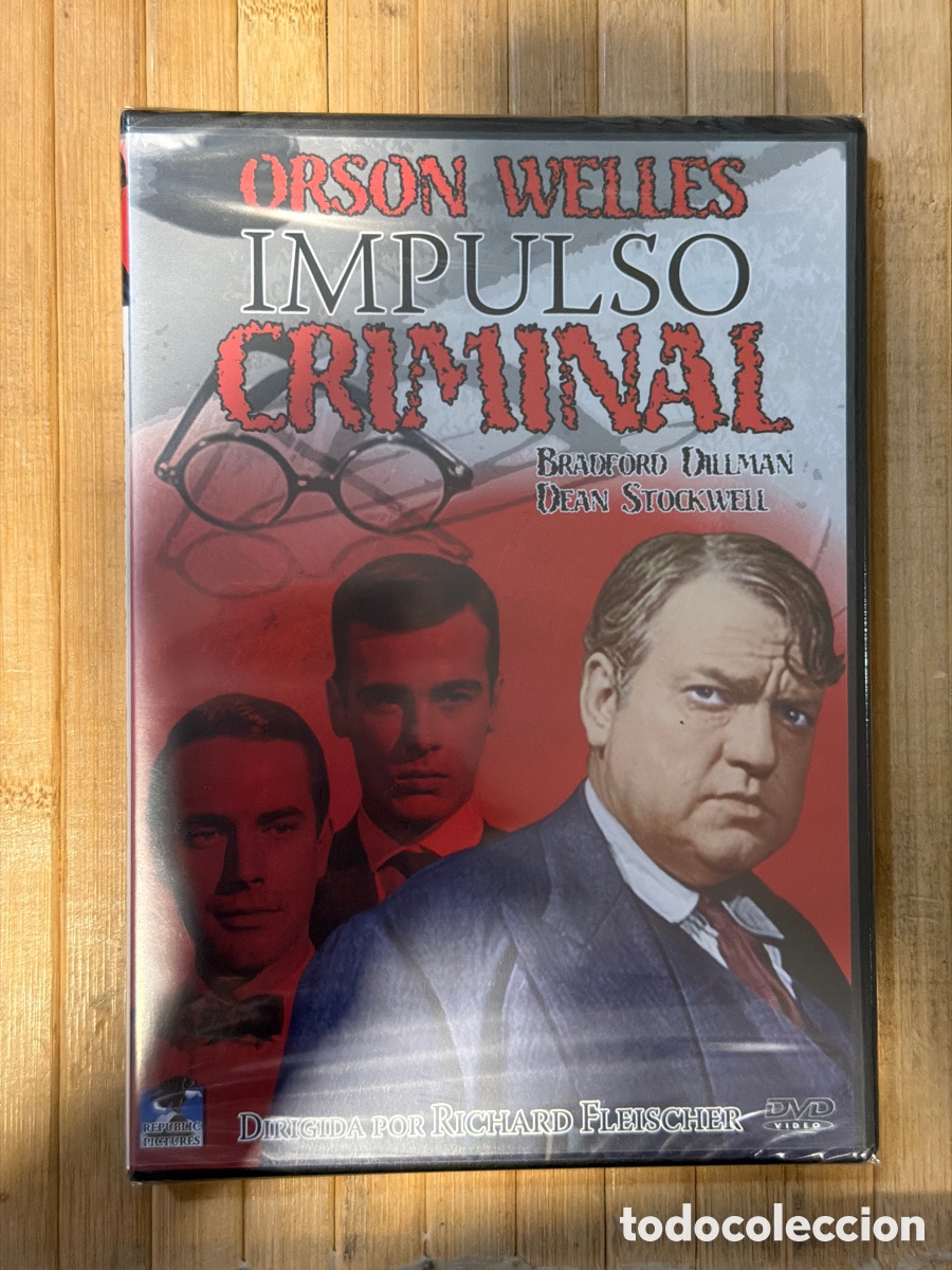 Cine: Impulso Criminal DVD - Precintado -