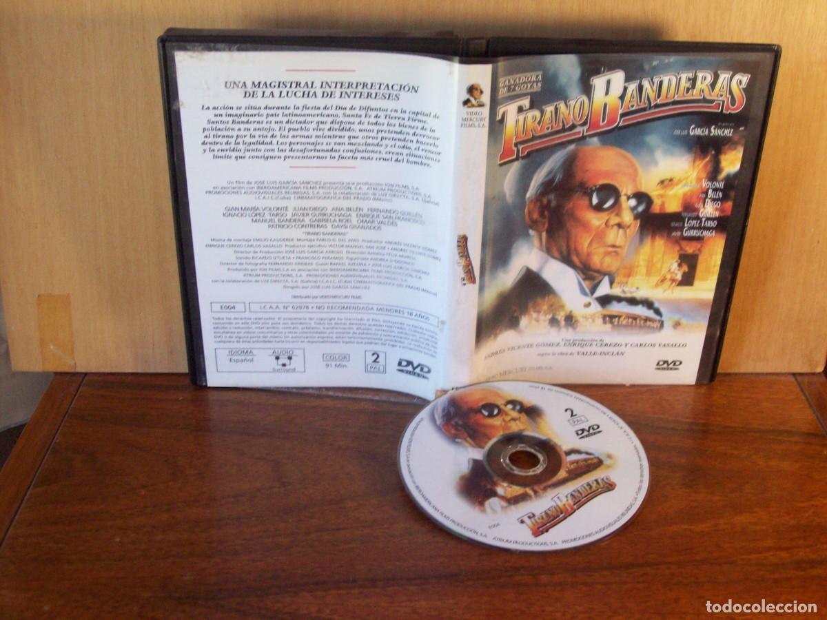Cine: TIRANO BANDERAS - JEAN MARIA VOLONTE -ANA BELEN - JUAN DIEGO - FERNANDO GUILLEN - DVD