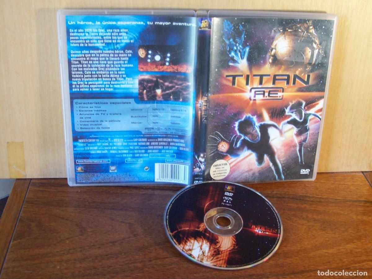 Cine: TITAN A.E. -MATT DAMON - BILL PULMAN - JOHN LEGUIZANO - DVD
