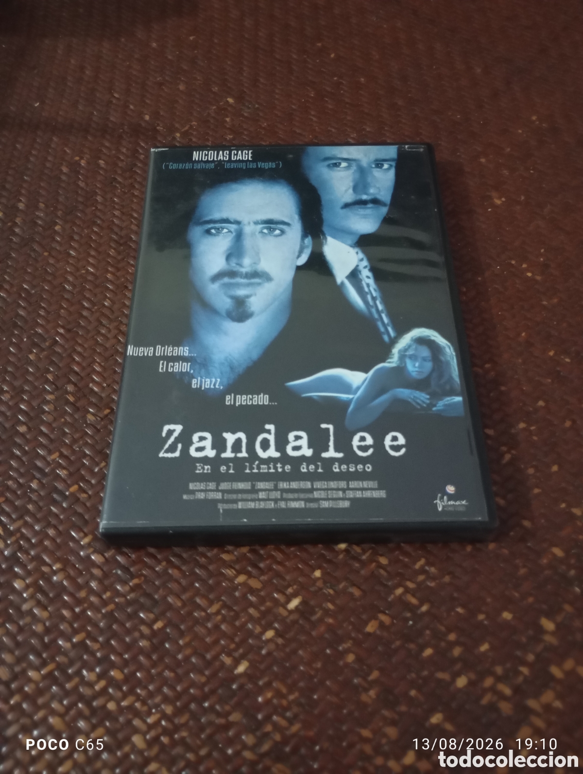 Cine: Zandalee Nicol&aacute;s gace DVD