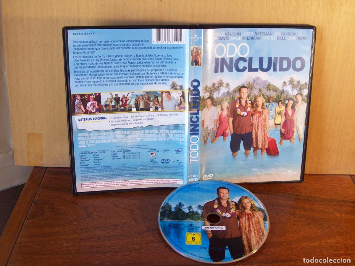 Cine: TODO INCLUIDO - VINCE VAUGH - JASON BATEMAN - JON FAVREAU - KRISTIN DAVIS - JEAN RENO - DVD