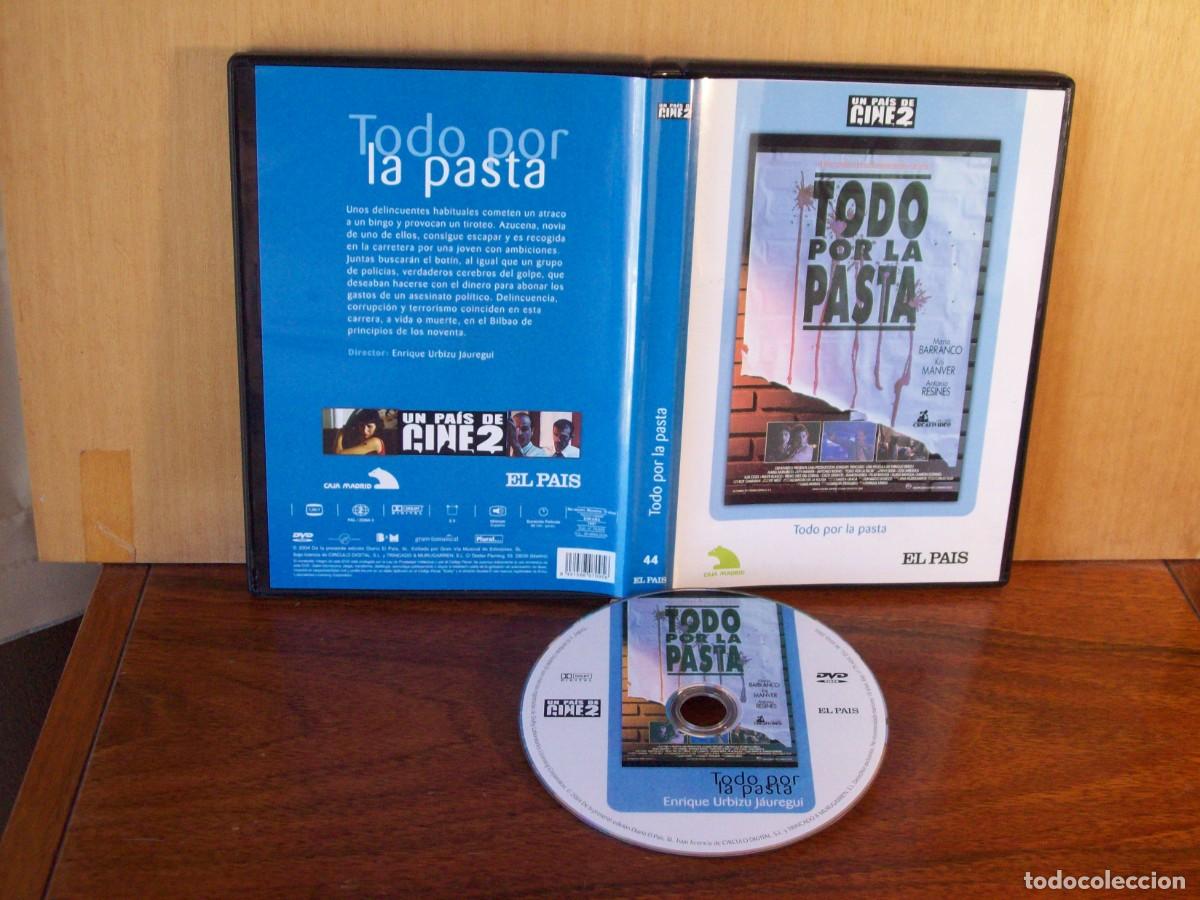 Cine: TODO POR LA PASTA - MARIA BARRANCO - KILI MANVER - ANTONIO RESINES - DVD EDICION EL PAIS