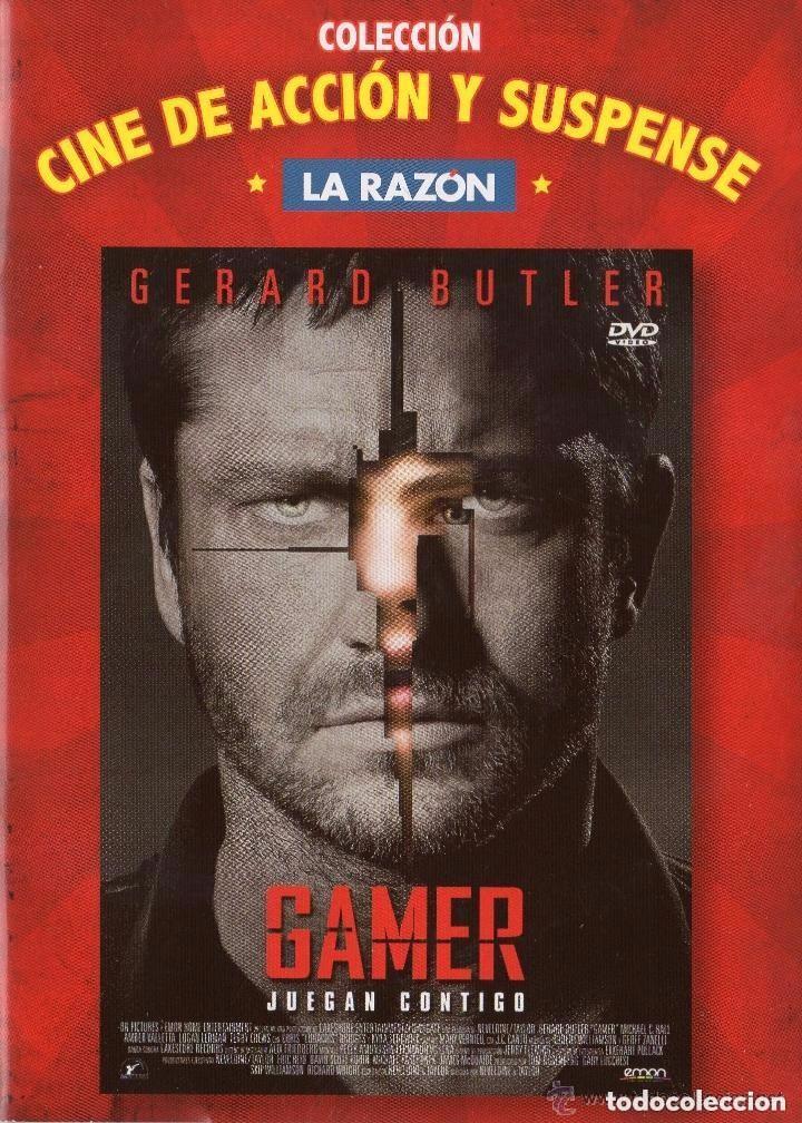 Cine: DVD - Gamer - Gerard Butler . -estuche carton fino