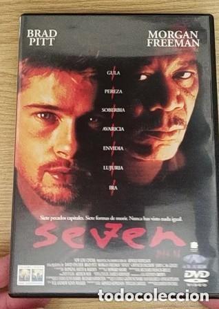Cine: DVD - SEVEN - Brad Pitt - Morgan Freeman