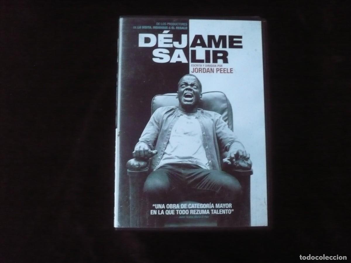 Cine: dejame salir - jordan peele - dvd casi como nuevo