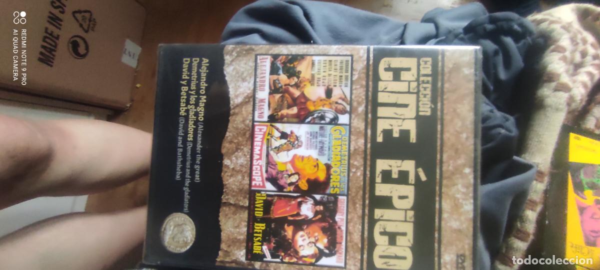 Cine: Colecci&oacute;n cine &eacute;pico Alejandro magno demetrius y los gladiadores y david betsabe