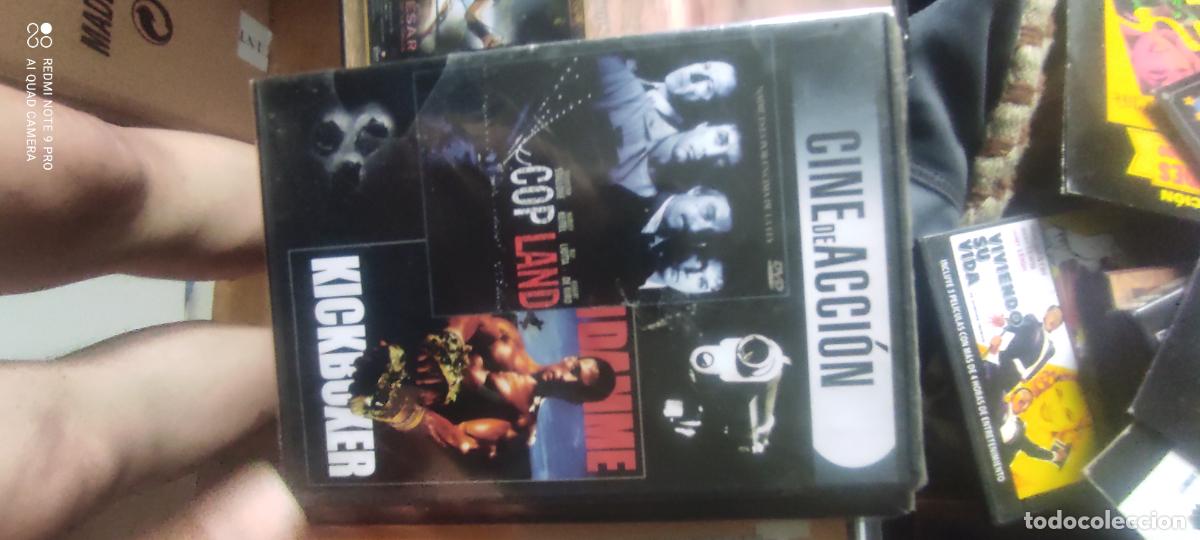 Cine: cine acci&oacute;n - cop land - kick boxer DVD