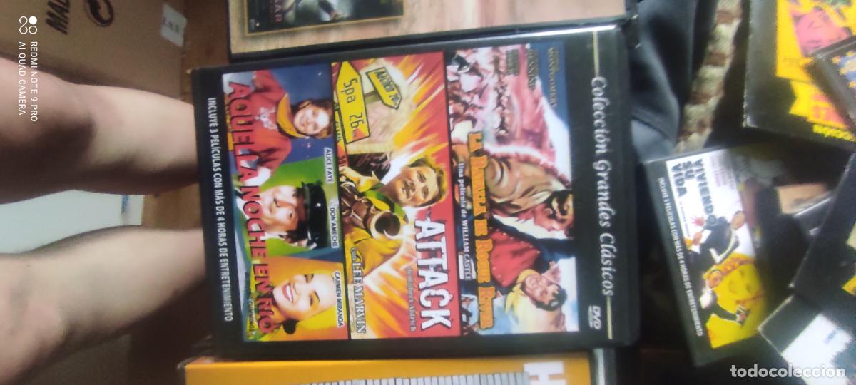 Cine: LA BATALLA DE ROGUE RIVER / ATTACK / AQUELLA NOCHE EN R&Iacute;O (CAJA FINA) - DVD