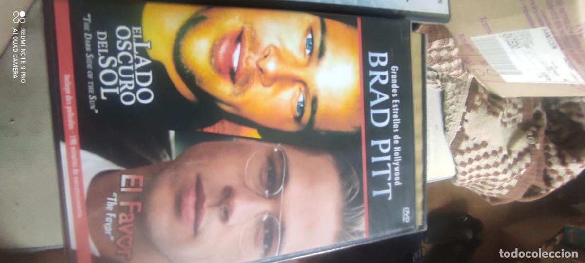 Cine: EL LADO OSCURO DEL SOL + EL FAVOR - BRAD PITT - CAJA SLIM -