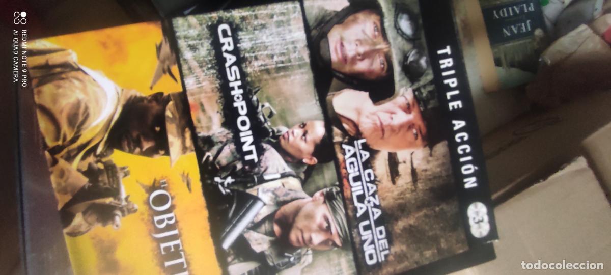 Cine: Triple Acci&oacute;n La Caza del Aguila, Crash-Point, el Objetivo