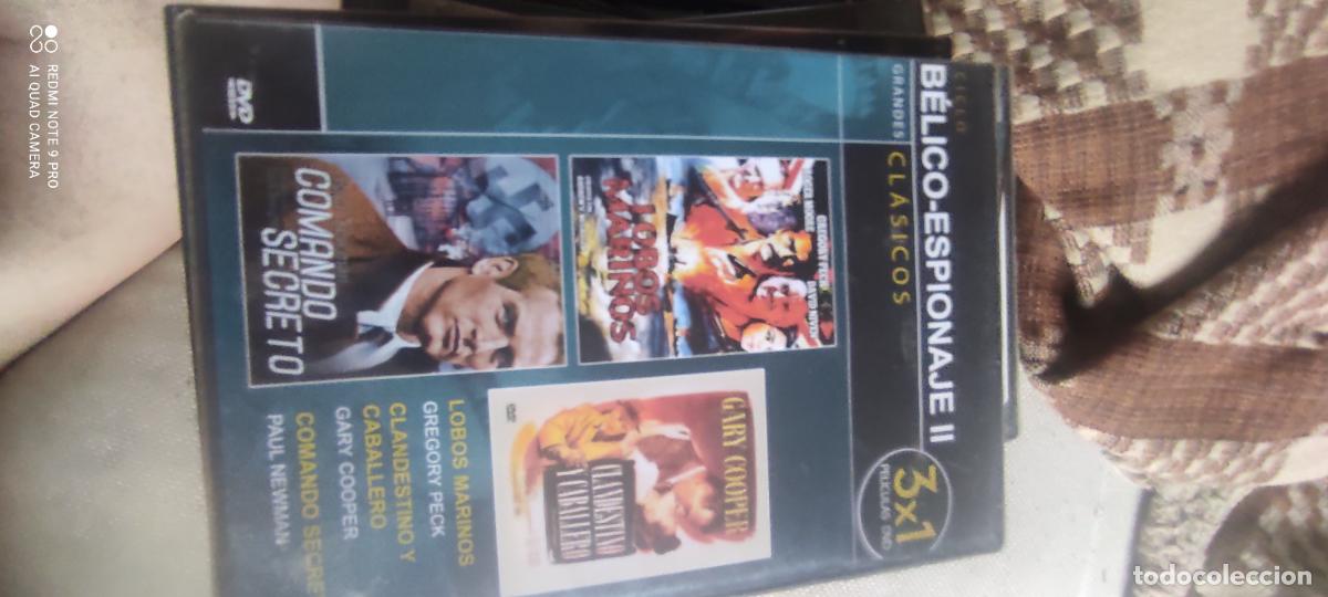 Cine: Lobos marinos, Clandestino y caballero, Comando secreto, Peck Cooper Newman