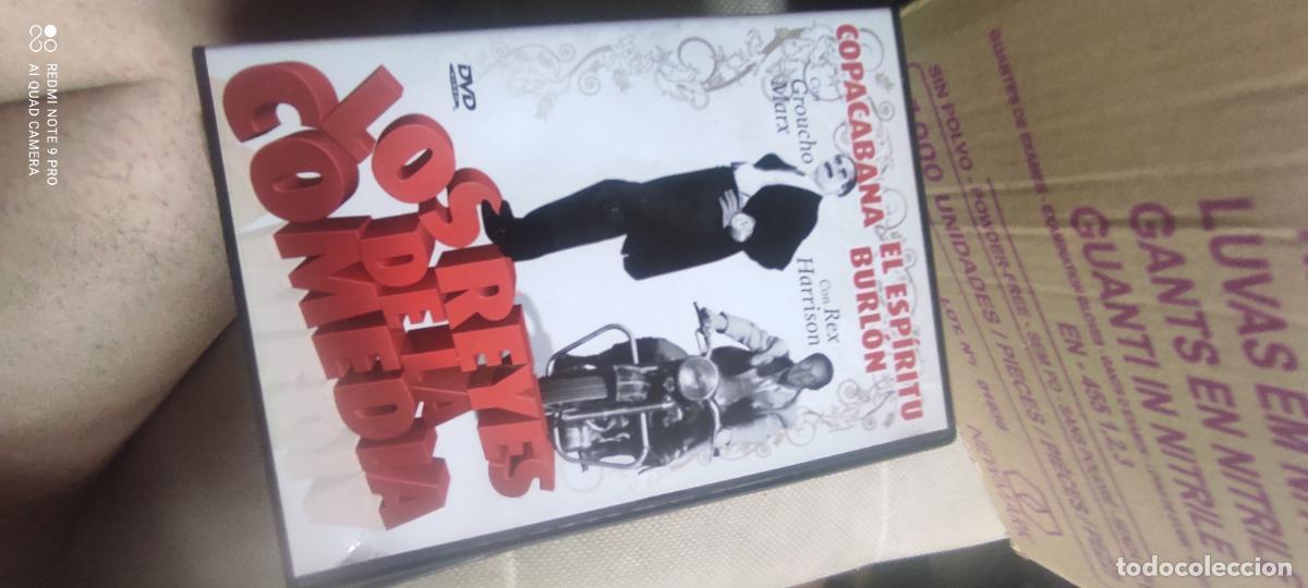 Cine: DVD GROUCHO MARX. COPACABANA. EL ESPIRITU BURLON