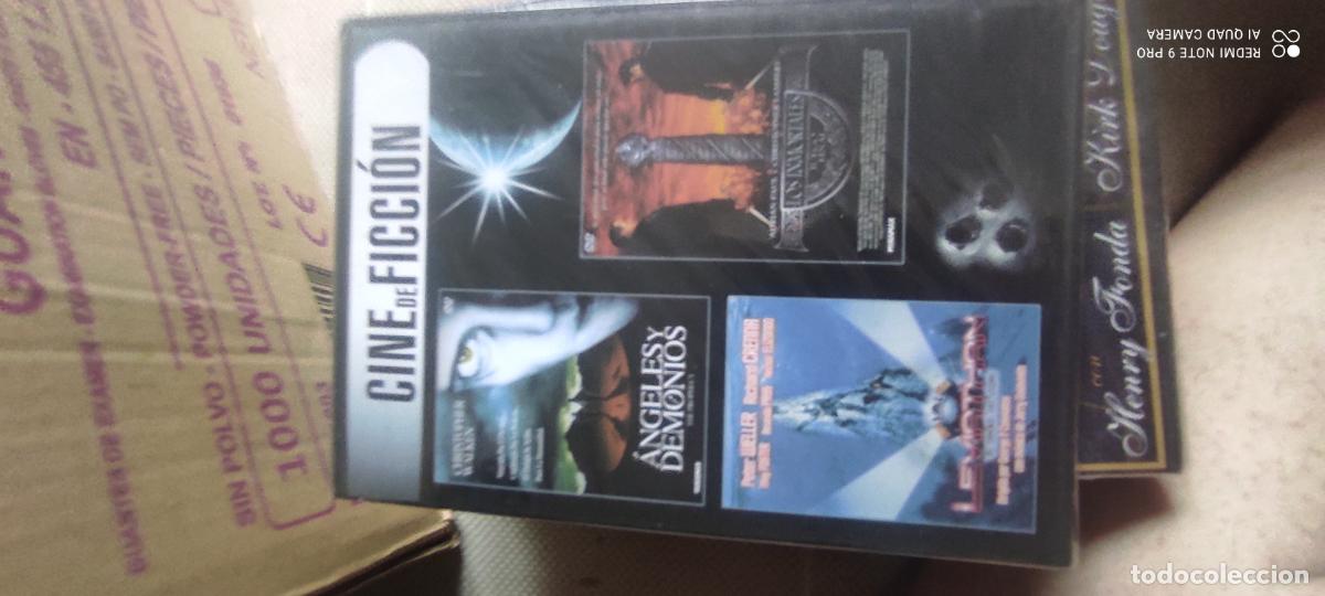 Cine: DVD Cine de Ficci&oacute;n: Los Inmortales, juego final, &Aacute;ngeles y demonios, y Leviathan