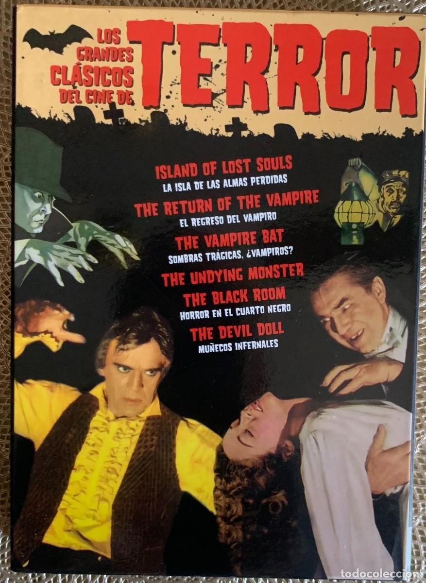 Cine: LOS GRANDES CLASICOS DEL TERROR - VOL 1