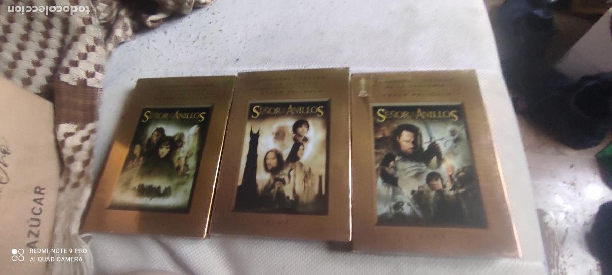 Cine: El se&ntilde;or de los anillos. Edici&oacute;n especial. 3 dvds