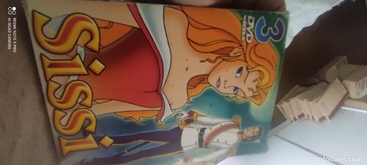Cine: Sissi. Dibujos animados. 3 dvds