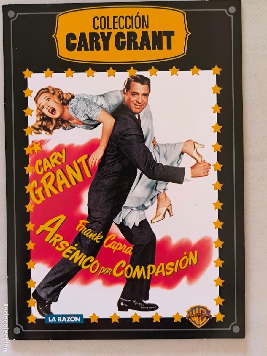 Cine: DVD ARSENICO POR COMPASION - FRANK CAPRA - FUNDA FINA CARTON (5Y)