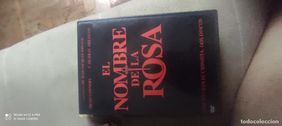 Cinema: El nombre de la rosa. Pel&iacute;cula / DVD.