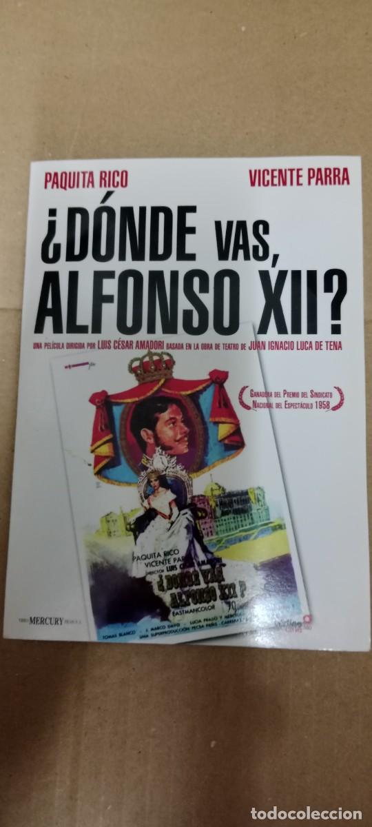 Cine: DONDE VAS ALFONSO XII EDICION CARTON DVD CINE C-18