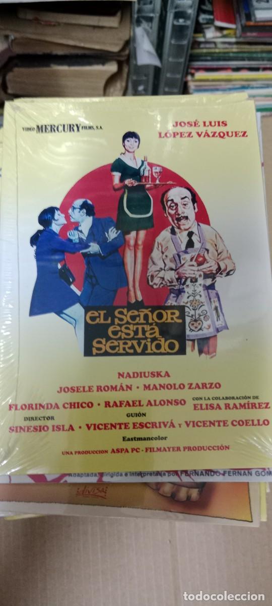 Cine: EL SE&Ntilde;OR ESTA SERVIDO NUEVO PRECINTADO EDICION CARTON DVD CINE C-18