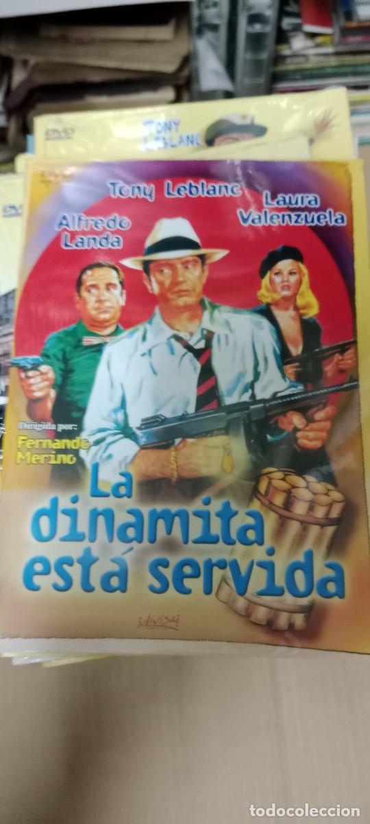 Cine: LA DINAMITA ESTA SERVIDA NUEVO PRECINTADO EDICION CARTON DVD CINE C-18